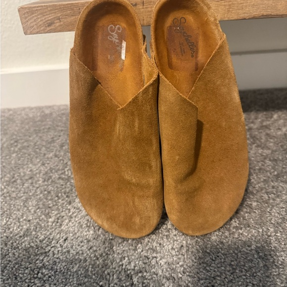 Seychelles Shoes - Seychelles Tan Suede Wonen's Loafers